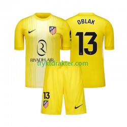 3-13 år Barn Keeper Atlético Madrid drakt Jan Oblak 13 Hjemme 2025-2026 Korte Ermer 3-13 år Barn Keeper Atlético Madrid drakt Jan Oblak 13 Hjemme 2025-2026 Korte Ermer