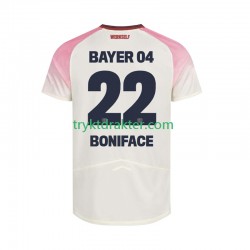 Herre Bayer 04 Leverkusen drakt Victor Boniface 22 Borte 2025-2026 Korte Ermer