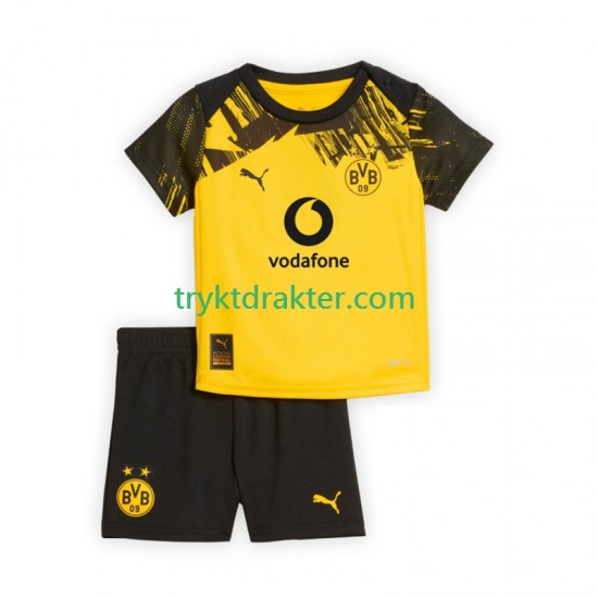 3-13 år Barn Borussia Dortmund drakt Hjemme 2025-2026 Korte Ermer