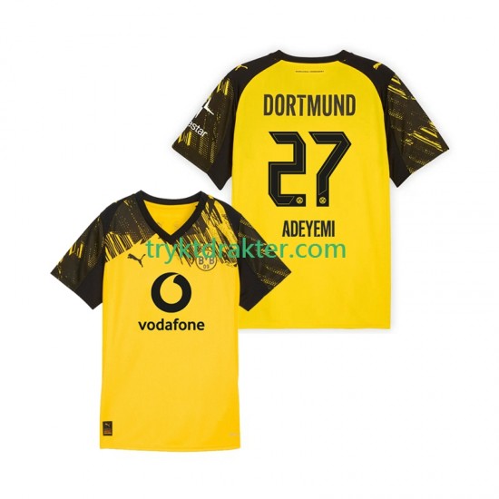 Herre Borussia Dortmund drakt Karim Adeyemi 27 Hjemme 2025-2026 Korte Ermer