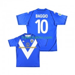 Herre drakt Brescia Calcio Baggio 10 2003 Retro Hjemme 2004 Korte Ermer