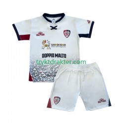 3-13 år Barn Cagliari drakt Borte 2025-2026 Korte Ermer 3-13 år Barn Cagliari drakt Borte 2025-2026 Korte Ermer