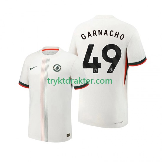 Herre Chelsea drakt Alejandro Garnacho 49 Borte 2025-2026 Korte Ermer