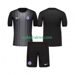 3-13 år Barn Keeper Chelsea drakt Hjemme 2025-2026 Korte Ermer 3-13 år Barn Keeper Chelsea drakt Hjemme 2025-2026 Korte Ermer