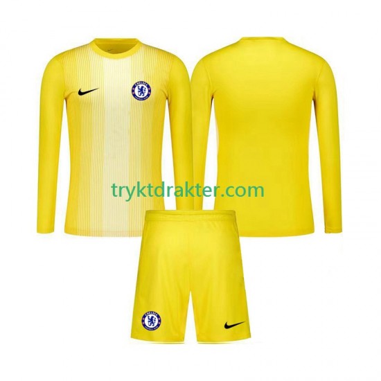 3-13 år Barn Keeper Chelsea drakt Tredje 2025-2026 Langermet