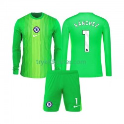 3-13 år Barn Keeper Chelsea drakt Robert Sanchez 1 Borte 2025-2026 Langermet 3-13 år Barn Keeper Chelsea drakt Robert Sanchez 1 Borte 2025-2026 Langermet