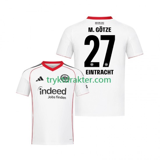 Herre Eintracht Frankfurt drakt Mario Gotze 27 Borte 2025-2026 Korte Ermer