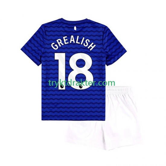 3-13 år Barn Everton drakt Jack Grealish 18 Hjemme 2025-2026 Korte Ermer