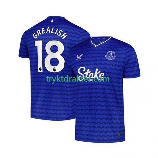 Herre Everton drakt Jack Grealish 18 Hjemme 2025-2026 Korte Ermer