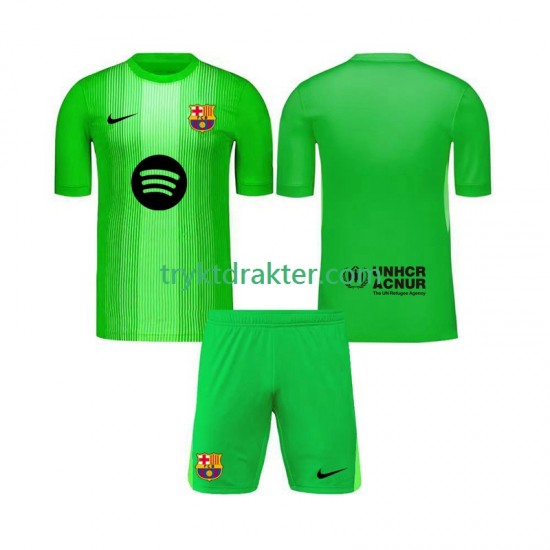 3-13 år Barn Keeper FC Barcelona drakt Hjemme 2025-2026 Korte Ermer
