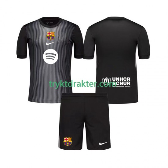 3-13 år Barn Keeper FC Barcelona drakt Tredje 2025-2026 Korte Ermer