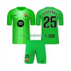 3-13 år Barn Keeper FC Barcelona drakt Szczesny 25 Hjemme 2025-2026 Korte Ermer