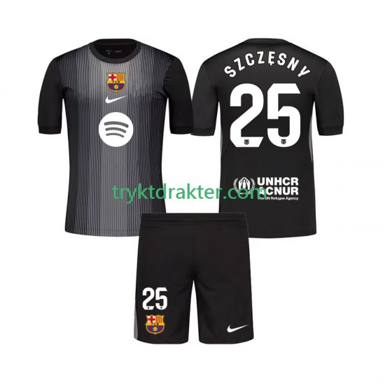 3-13 år Barn Keeper FC Barcelona drakt Szczesny 25 Tredje 2025-2026 Korte Ermer