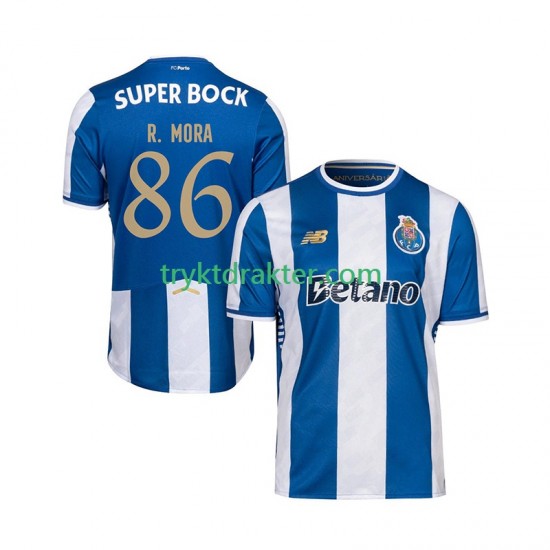 Herre FC Porto drakt Rodrigo Mora 86 Hjemme 2025-2026 Korte Ermer