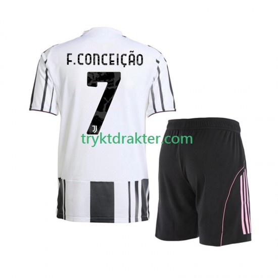 3-13 år Barn Juventus drakt Francisco Conceicao 7 Hjemme 2025-2026 Korte Ermer