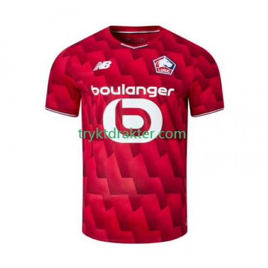 Herre LOSC Lille drakt Hjemme 2025-2026 Korte Ermer
