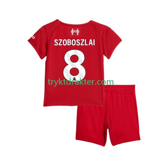 3-13 år Barn Liverpool drakt Dominik Szoboszlai 8 Hjemme 2025-2026 Korte Ermer