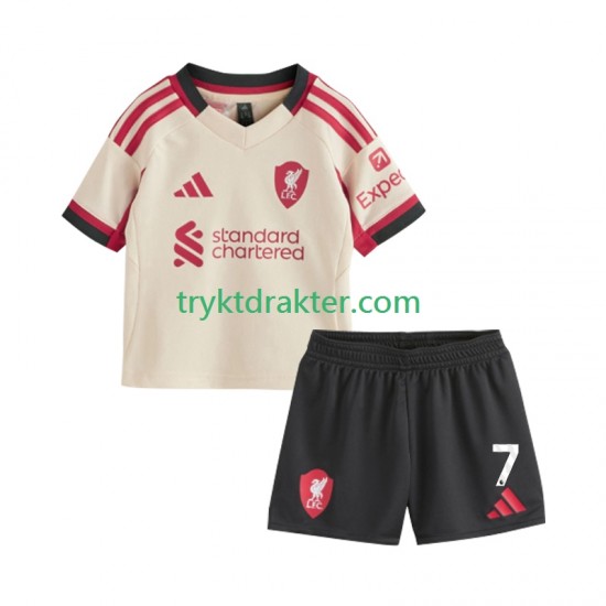 3-13 år Barn Liverpool drakt Florian Wirtz 7 Borte 2025-2026 Korte Ermer