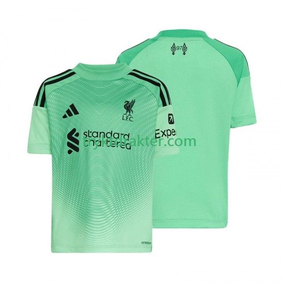 Herre Keeper Liverpool drakt Hjemme 2025-2026 Korte Ermer