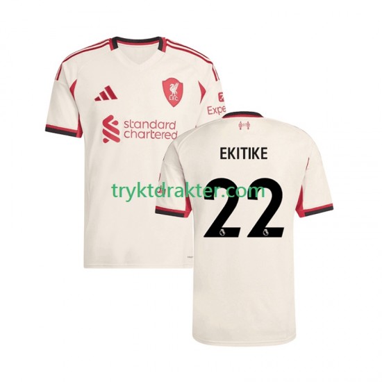 Herre Liverpool drakt Hugo Ekitike 22 Borte 2025-2026 Korte Ermer