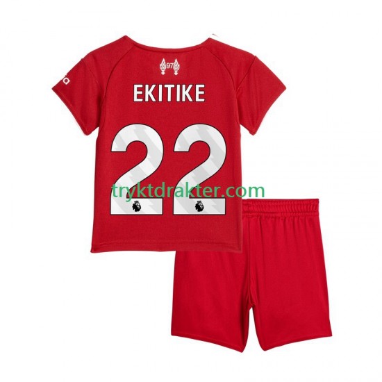 3-13 år Barn Liverpool drakt Hugo Ekitike 22 Hjemme 2025-2026 Korte Ermer