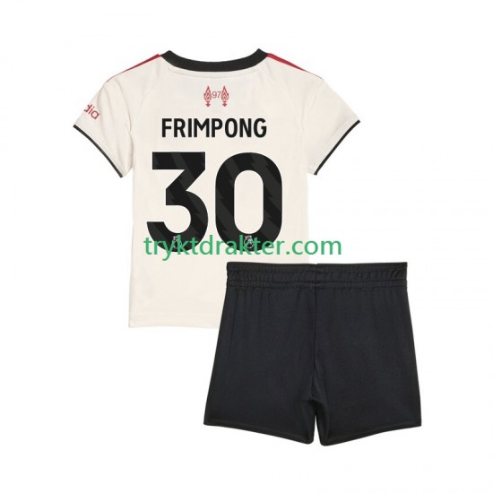 3-13 år Barn Liverpool drakt Jeremie Frimpong 30 Borte 2025-2026 Korte Ermer