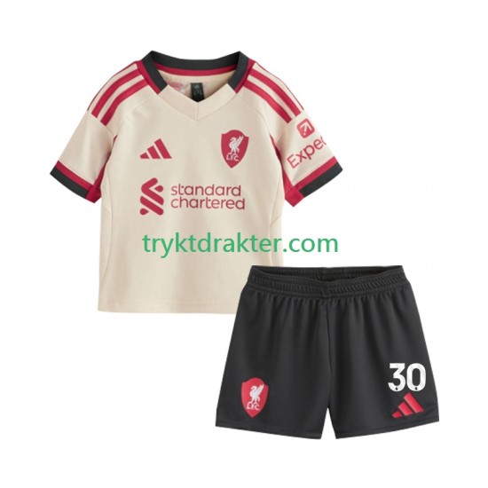 3-13 år Barn Liverpool drakt Jeremie Frimpong 30 Borte 2025-2026 Korte Ermer