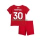 3-13 år Barn Liverpool drakt Jeremie Frimpong 30 Hjemme 2025-2026 Korte Ermer