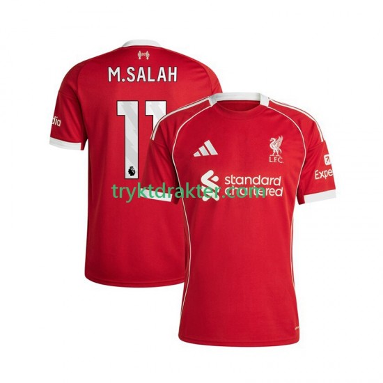Herre Liverpool drakt Mohamed Salah 11 Hjemme 2025-2026 Korte Ermer
