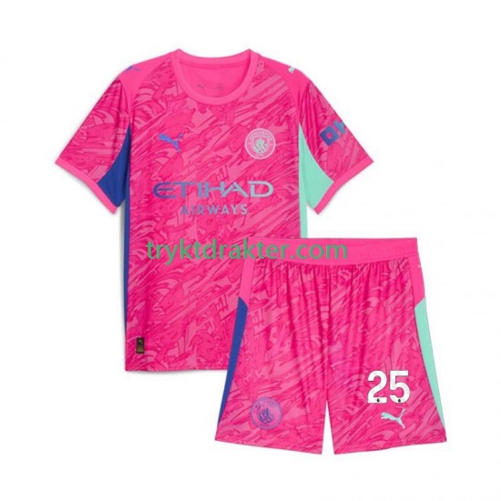 3-13 år Barn Keeper Manchester City drakt Gianluigi Donnarumma 25 Borte 2025-2026 Korte Ermer