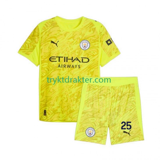 3-13 år Barn Keeper Manchester City drakt Gianluigi Donnarumma 25 Tredje 2025-2026 Korte Ermer
