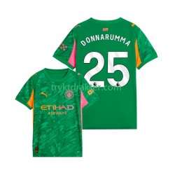 Herre Keeper Manchester City drakt Gianluigi Donnarumma 25 Hjemme 2025-2026 Korte Ermer