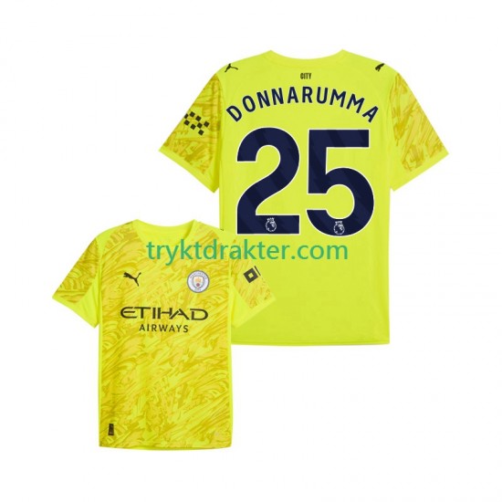 Herre Keeper Manchester City drakt Gianluigi Donnarumma 25 Tredje 2025-2026 Korte Ermer