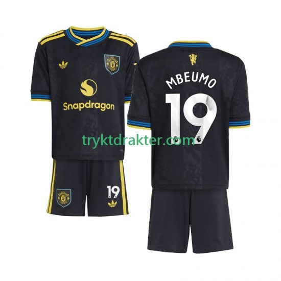 3-13 år Barn Manchester Utd drakt Bryan Mbeumo 19 Tredje 2025-2026 Korte Ermer