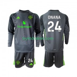 3-13 år Barn Keeper Manchester Utd drakt Andre Onana 24 Borte 2025-2026 Langermet 3-13 år Barn Keeper Manchester Utd drakt Andre Onana 24 Borte 2025-2026 Langermet