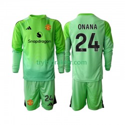 3-13 år Barn Keeper Manchester Utd drakt Andre Onana 24 Fjerde 2025-2026 Langermet 3-13 år Barn Keeper Manchester Utd drakt Andre Onana 24 Fjerde 2025-2026 Langermet