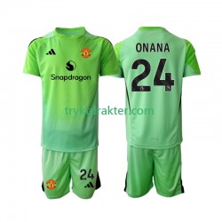 3-13 år Barn Keeper Manchester Utd drakt Andre Onana 24 Fjerde 2025-2026 Korte Ermer 3-13 år Barn Keeper Manchester Utd drakt Andre Onana 24 Fjerde 2025-2026 Korte Ermer