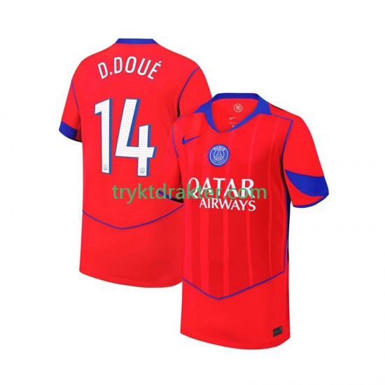 Herre Paris Saint-Germain drakt Desire Doue 14 Tredje 2025-2026 Korte Ermer