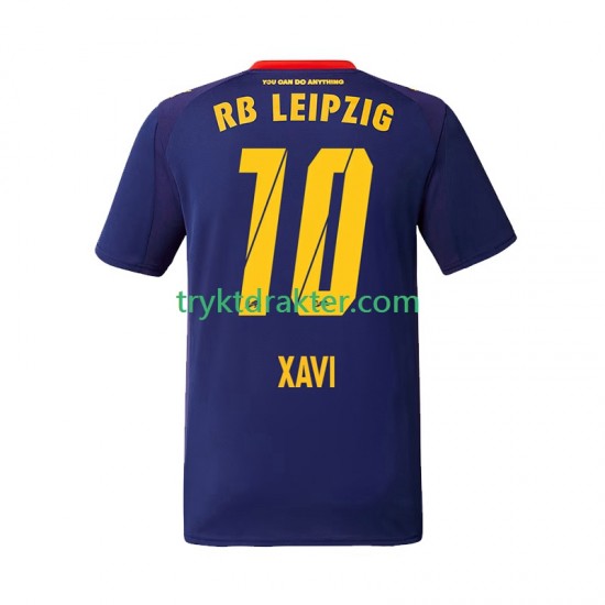 Herre RB Leipzig drakt Xavi Simons 10 Borte 2025-2026 Korte Ermer