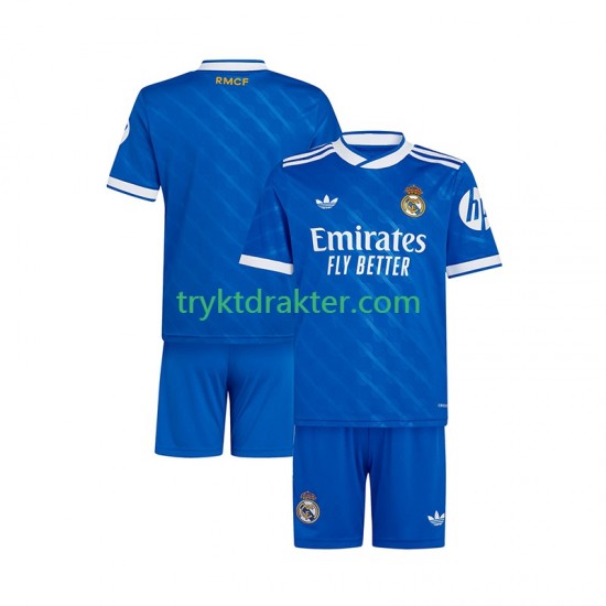 3-13 år Barn Real Madrid drakt Tredje 2025-2026 Korte Ermer