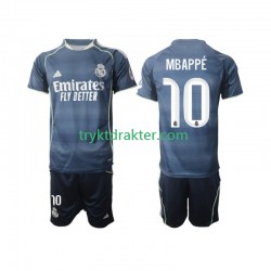 3-13 år Barn Real Madrid drakt Mbappé Kylian 10 Borte 2025-2026 Korte Ermer 3-13 år Barn Real Madrid drakt Mbappé Kylian 10 Borte 2025-2026 Korte Ermer
