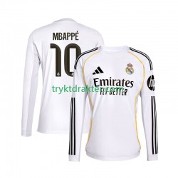Herre Real Madrid drakt Mbappé Kylian 10 Hjemme 2025-2026 Langermet Herre Real Madrid drakt Mbappé Kylian 10 Hjemme 2025-2026 Langermet