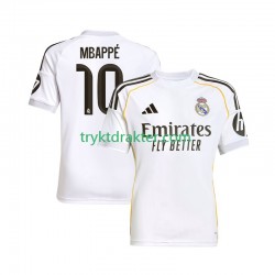 Herre Real Madrid drakt Mbappé Kylian 10 Hjemme 2025-2026 Korte Ermer Herre Real Madrid drakt Mbappé Kylian 10 Hjemme 2025-2026 Korte Ermer