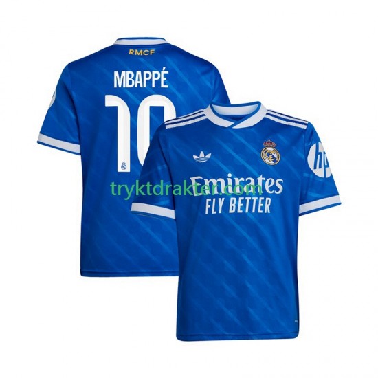 Herre Real Madrid drakt Mbappé Kylian 10 Tredje 2025-2026 Korte Ermer