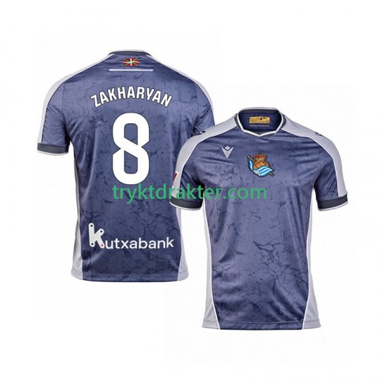 Herre Real Sociedad drakt Arsen Zakharyan 8 Borte 2025-2026 Korte Ermer