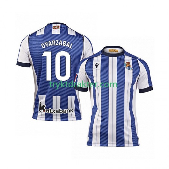 Herre Real Sociedad drakt Mikel Oyarzabal 10 Hjemme 2025-2026 Korte Ermer