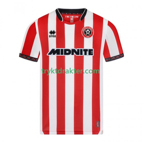 Herre Sheffield United drakt Hjemme 2025-2026 Korte Ermer