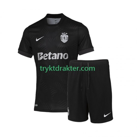 3-13 år Barn Sporting CP drakt Borte 2025-2026 Korte Ermer
