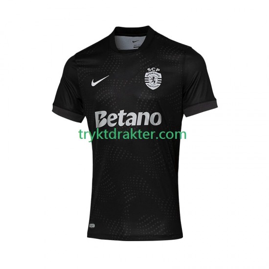 Herre Sporting CP drakt Borte 2025-2026 Korte Ermer