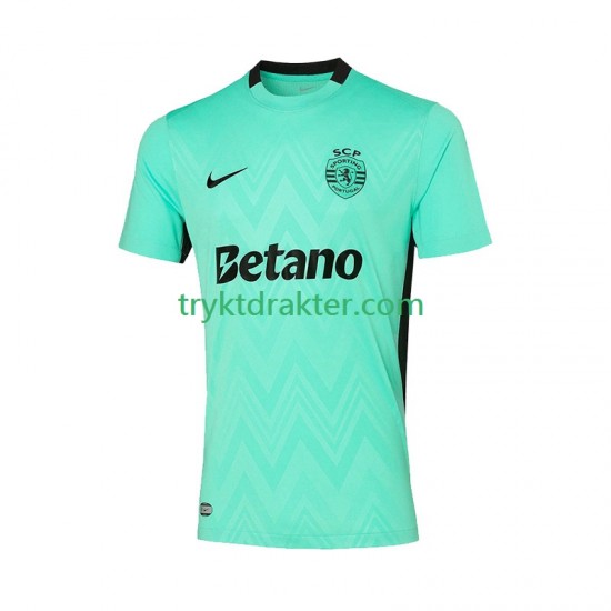 Herre Sporting CP drakt Tredje 2025-2026 Korte Ermer